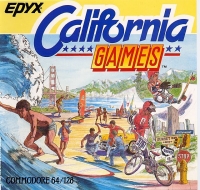 California Games (disk) Box Art