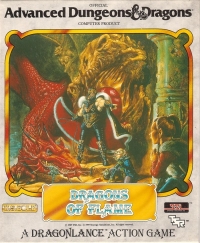 Advanced Dungeons & Dragons: Dragons of Flame Box Art