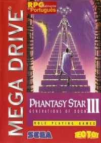 Phantasy Star III: Generations of Doom Box Art