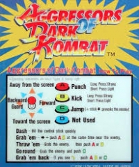 Aggressors of Dark Kombat Box Art