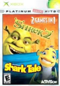 Shrek 2/Shark Tale - 2 Games In 1 - Platinum Hits Box Art