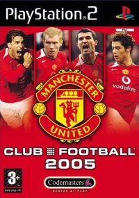 Club Football 2005: Manchester United Box Art