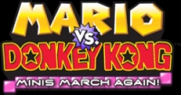 Mario vs. Donkey Kong: Minis March Again! Box Art
