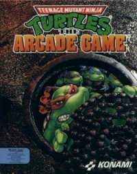 Teenage Mutant Ninja Turtles The Arcade Game Box Art