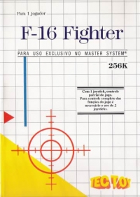 F-16 Fighter (F16 Falcon Fighter label) Box Art