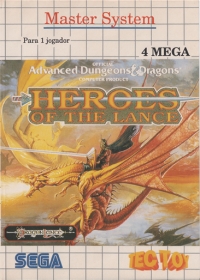 Advanced Dungeons & Dragons: Heroes of the Lance (Modelo no 028070) Box Art