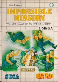 Impossible Mission (barcode) Box Art