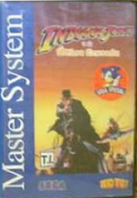 Indiana Jones e a Última Cruzada (Sega Special, blue cover) Box Art