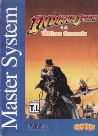 Indiana Jones e a Última Cruzada (blue cover) Box Art
