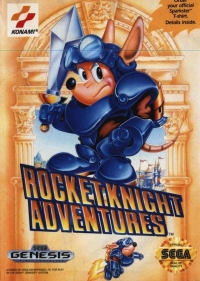 Rocket Knight Adventures (083717160038) Box Art