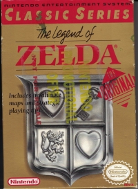 Legend of Zelda, The - Classic Series (Not for Resale) Box Art