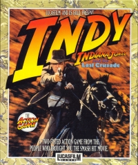 Indiana Jones and the Last Crusade: The Action Game Box Art