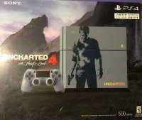 Sony PlayStation 4 CUH-1215A - Uncharted 4: A Thief's End Box Art