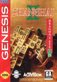 Shanghai II: Dragon's Eye Box Art