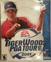 Tiger Woods PGA Tour 2001 Box Art