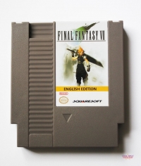 Final Fantasy VII (gray cartridge) Box Art