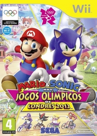 Mario & Sonic nos Jogos Olimpicos de Londres 2012 Box Art