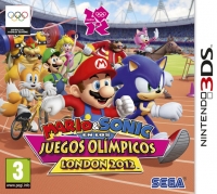 Mario & Sonic en los Juegos Olimpicos London 2012 Box Art