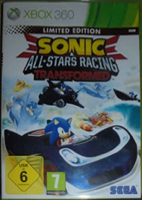 Sonic & All-Stars Racing Transformed - Limited Edition [DE] Box Art