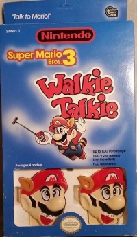Super Mario Bros. 3 Walkie Talkie Box Art