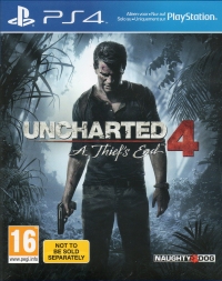 Uncharted 4: A Thief's End (Not to be Sold Separately) [NL] Box Art