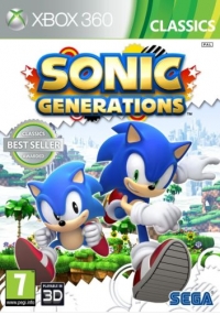 Sonic Generations - Classics Box Art