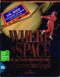 Where in Space is Carmen Sandiego? Box Art