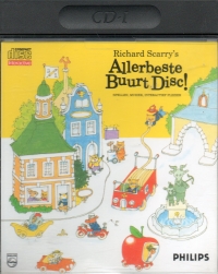 Richard Scarry's Allerdrukste Buurt Disc! Box Art