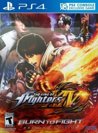 King of Fighters XIV, The - Burn to Fight Premium Edition Box Art