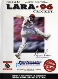 Brian Lara Cricket 96 Box Art