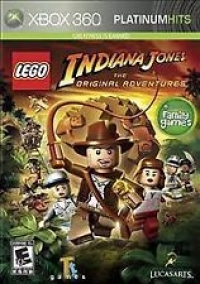 Lego Indiana Jones: The Original Adventures - Platinum Hits Box Art