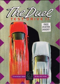 Test Drive II: The Duel (licensed cart) Box Art