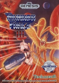 Thunder Force III Box Art