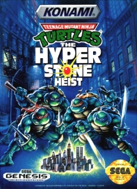 Teenage Mutant Ninja Turtles: The Hyperstone Heist Box Art