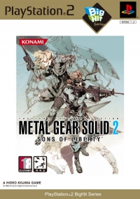 Metal Gear Solid 2: Sons of Liberty - BigHit Series Box Art