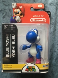 World of Nintendo 2.5 Inch Blue Yoshi Box Art
