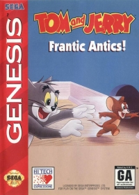 Tom and Jerry: Frantic Antics! Box Art