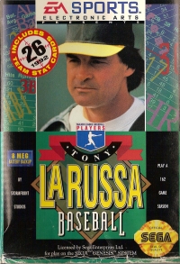 Tony La Russa Baseball Box Art