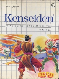 Kenseiden (cardboard 3 tab) Box Art