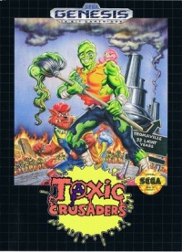 Toxic Crusaders Box Art