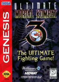 Ultimate Mortal Kombat 3 (cardboard box) Box Art