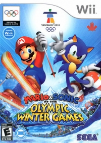 Mario & Sonic at the Olympic Winter Games [CA] Box Art