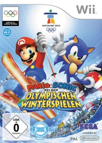 Mario & Sonic bei den Olympischen Winterspielen Box Art
