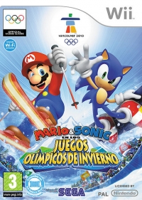 Mario & Sonic en los Juegos Olímpicos de Invierno Box Art