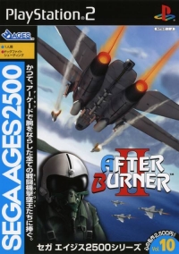 Sega Ages 2500 Series Vol. 10: After Burner II Box Art