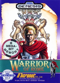 Warrior of Rome Box Art