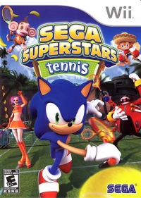 Sega Superstars Tennis [CA] Box Art