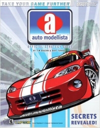 Auto Modellista - BradyGames Official Strategy Guide Box Art