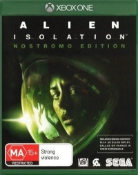 Alien: Isolation - Nostromo Edition Box Art
