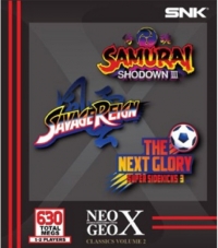Neo Geo X Classics Volume 2 Box Art